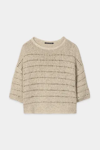 Luisa Cerano - Pullover Weiblich sand - Gr. - 34