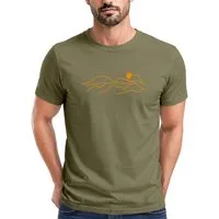Neverless Print-Shirt Herren T-Shirt Fashion Printshirt aus Baumwolle – Modernes mit Print