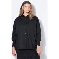 Studio Untold Hemdbluse Hemdbluse oversized Langarm innen raffbar