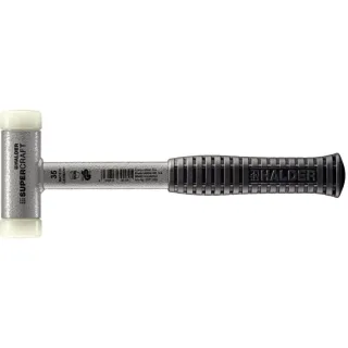 HALDER SUPERCRAFT - Schonhammer rückschlagfrei mit bruchsicherem Stahlrohrstiel, Nylon - 3377.035
