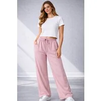 Worldclassca Jogger Pants Worldclassca Jogginghose Straight Leg Oversize Sport Lounge Sweatpants Neue Kollektion - Stilvolle und gemütliche Casual Mode für Damen