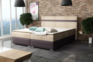 Boxspringbett Schlafzimmerbett DAWID 180x200cm inkl.Bettkasten