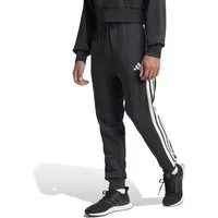 adidas Sportswear Trainingshose Essentials 3-Streifen French Terry Herren Jogginghose schwarz/weiß