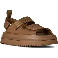 UGG K GOLDENGLOW Sandale, Sommerschuh, Poolslides, Plateauabsatz, mit Klettverschluss