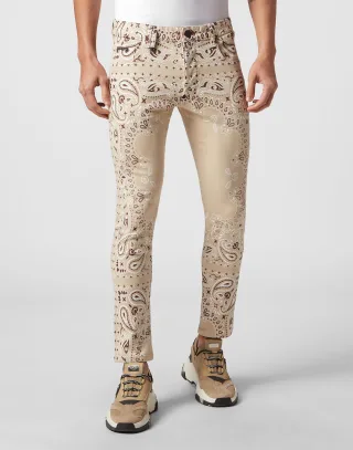 Jeans Skinny Fit Paisley