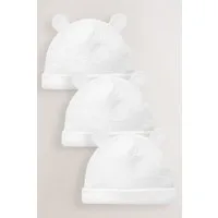 Next Erstlingsmütze Baby Jerseymützen, 3er-Pack (3-St)