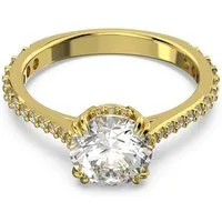 Swarovski Fingerring Stilla Round Cocktailring, mit Swarovski® Kristall