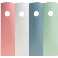 EXACOMPTA Aufbewahrungsbox Set mit 4 Stehsammlern Mag-Cube AutentiK Farben sortiert 182303SETD, Stehsammler