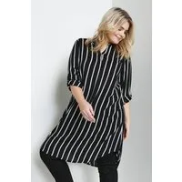 KAFFE Curve Blusenkleid Kleid KCmilana Große Größen