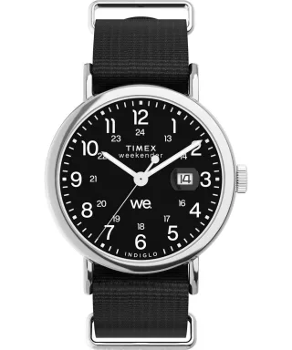 Timex Weekender Hauptlinie Herren Schwarz Uhr TW2W86100