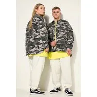 Studio Untold Hemdbluse Hemd oversized Camouflage Unisex