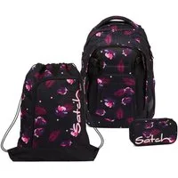 Satch Schulrucksack Match (3tlg., inkl. Schlamperbox und Sportbeutel)