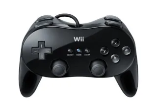 Original Nintendo Wii Classic Controller Pro schwarz