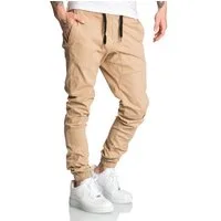 REPUBLIX Chinohose RICK Herren Basic Jogger Hose Chino mit Kontrast