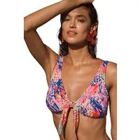 Love & Roses Triangel-Bikini-Top Love & Roses Bikinioberteil mit Bindedetail vorne (1-St)