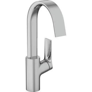 hansgrohe Vivenis 210 Waschtischarmatur 75032000 mit Schwenkauslauf, ohne Ablaufgarnitur, chrom