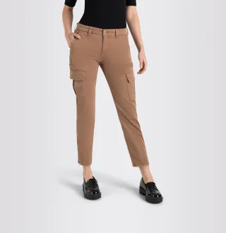 MAC - MAC JEANS - RICH CARGO, Winter cotton braun - Gr. - 36/OL