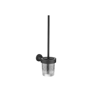 Dornbracht Toiletten-Bürstengarnitur , Wandmodell TARA 83900892 Schwarz matt 83900892-33
