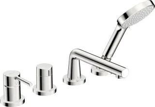 Hansa Wannenarmatur Unterputz HANSAVANTIS Style 5471 Ros. rund 1-strahlig Ausld. 54719007