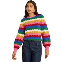 Love & Roses Strickpullover Love & Roses Strickpullover (1-tlg)