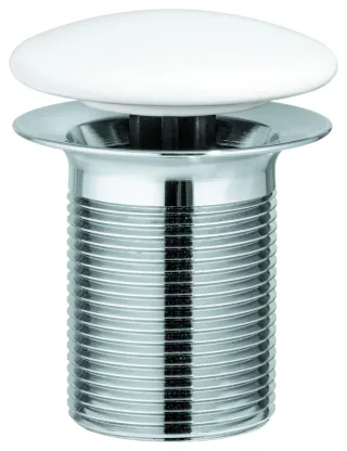 GROHE Waschtisch-Ablaufgarnitur Essence 103575, nicht verschließbar chrom/alpinweiß, 103575SH00 103575SH00