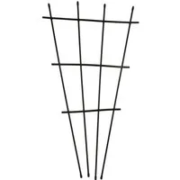 Trend Line Rankgitter TrendLine Rankgitter 120 cm PE schwarz