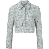 RICHROYAL Steppjacke Cropped boucle jacket