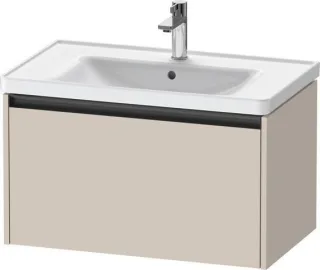 Duravit Ketho.2 Waschtischunterbau wandhängend Taupe Matt 784x455x440 mm - K25083091910000 K25083091910000