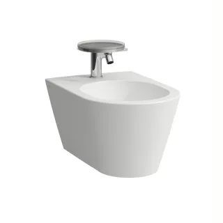 LAUFEN Wandbidet Kartell · LAUFEN 370x545, 1 Hahnloch mittig, weiß matt, 83033.1, 8303317573021 H8303317573021