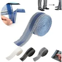 HAUSS SPOLE Naht-/Verstärkungsband 4er-set Saumfixierer Saumband Hosen Saum Fixierer ohne Nähen, Saum tape, (25 mm Breit Nahtband ohne Nähen Bügelband, 4-St., 5m Edge Shorten Hosenmundpaste), für Kleidung Vorhang Anzug-Jeanshose Rock usw.