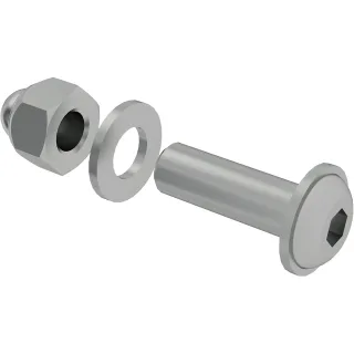 Munk Systemgeländer Verbindungsschraube M8 x 25 kpl. - 986031