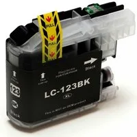 Kompatibel Brother LC-123 XL Schwarz Tintenpatrone (DW)