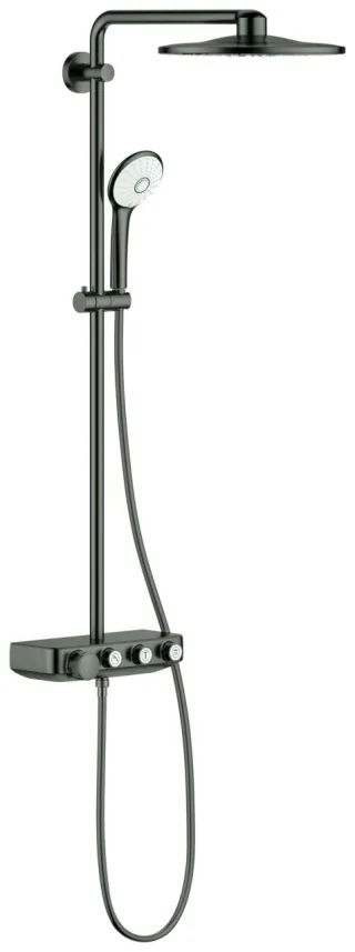 GROHE Duschsystem Euphoria SmartControl 310 Duo 26507 mit THM hard graphite geb., 26507AL0 26507AL0