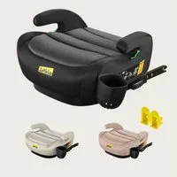 Jovikids Kindersitzerhöhung mit stabiler ISOFIX-Befestigung, Zertifiziert nach UN-Regelung R129, ab: ca.6Jahren, bis: 12 Jahre, ab: 125 cm, bis: 150 cm, (1-tlg), Komfortable Sitzerhöhung für Kinder von 6 bis 12 Jahren