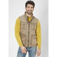 Redpoint Kurzweste BUSTER Weste im Fieldjacket Stil aus reiner Baumwolle