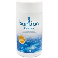 Banisan Poolpflege Banisan Chlorisan Chlor-Granulat Chlorgranulat 1,0 Kg für Whirlpools