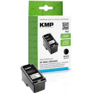 KMP H42 Tintenpatrone schwarz komp. mit HP CB336EE Nr. 350 XL