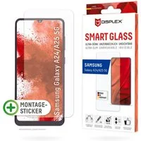 Displex Displayschutzglas Smart Glass für Samsung Galaxy A24/A25, Displayschutzfolie, Schutzfolie, Bildschirmschutz, kratz- & stoßfest