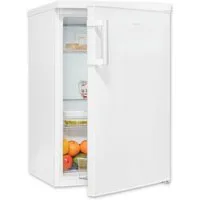 exquisit Kühlschrank KS16-V-H-010C weiss, 84,5 cm hoch, 56 cm breit, Sparsam, leise & praktisch: 133 L Mini-Kühlschrank für 1–2 Personen