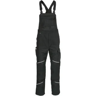 KÜBLER ACTIVIQ cotton+ Latzhose schwarz 66 - 3450 3421-99-66