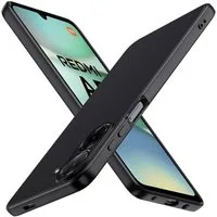 CoolGadget Handyhülle Black Series Handy Hülle für Xiaomi Redmi A5 6,88 Zoll, Edle Silikon Schlicht Robust Schutzhülle für Xiaomi Redmi A5 Hülle