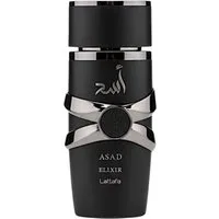 Lattafa Duft-Set Asad Elixir Eau de Parfum 100 ml + Parfümzerstäuber (leer) Set
