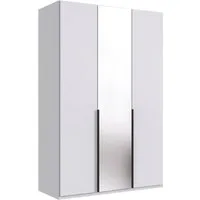 Wimex Kleiderschrank Mugano,in 5 Breiten,2 Höhen,2 Tiefen, viele Farben, Made in Germany (in Basic oder Premium Ausstattung) mit langen Griffen aus Metall, mit oder ohne Spiegel
