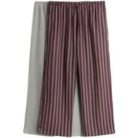 The Set Stoffhose The Set Hosen mit weitem Bein, 2er-Pack (2-tlg)