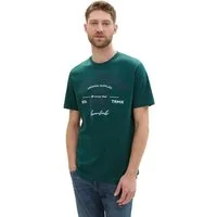 TOM TAILOR T-Shirt mit großem Logofrontprint