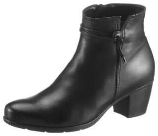 Gabor Stiefelette, Trichterabsatz, Ankleboots mit Hovercraft Luftkammer-Laufsohle