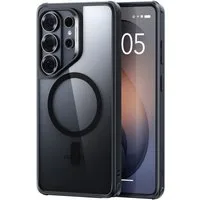 ESR Handyhülle Classic Hybrid für Samsung Galaxy S26 Ultra Klar Schwarz Magnetisch 6,9 Zoll, Metallrahmen dient zugleich als stabiler Ständer