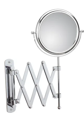 Koh-I-Noor Spiegel mit ausziehbarem Arm Doppiolino x6 Ø18x45x38, Chrom, 48/1KK6 48/1KK6
