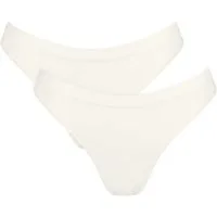 sloggi Tanga GO Sense (2er Pack) Modalmix, nahtlos, flacher Saum, elastisch, weich