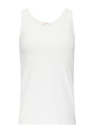 s.Oliver - T-Shirt weiß - Gr. - 34